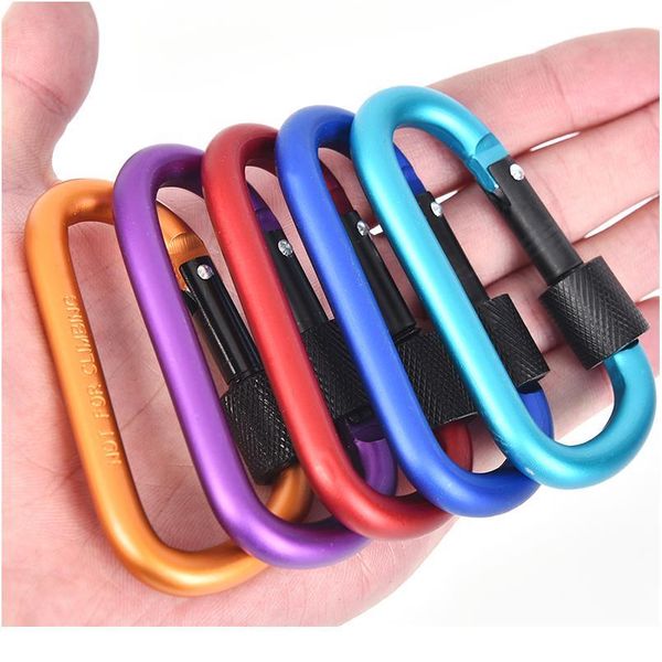 1pc outdoor travel kit carabiner aluminum carabiner d-ring key chain clip camping keyring s qylgwx
1pc outdoor travel kit carabiner aluminum carabiner d-ring key chain clip camping keyring s qylgwx