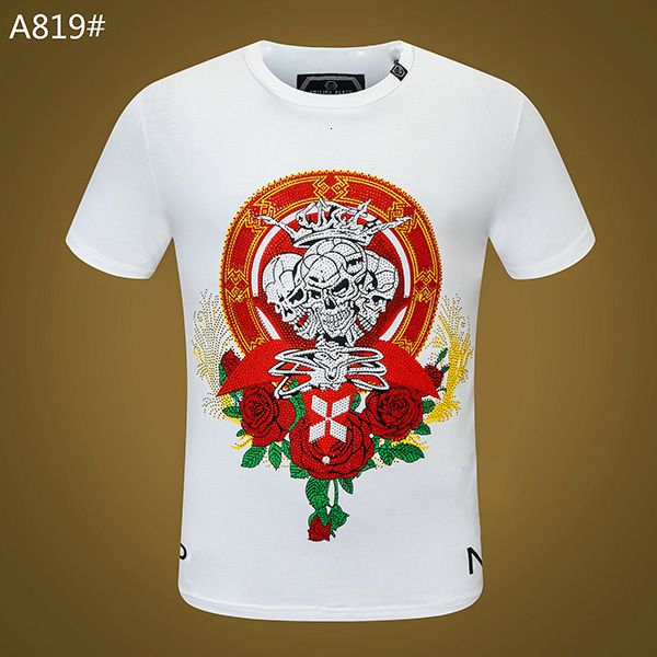 shirts mens t skull crystal sequins brand fashion stylist womens stylist black whit printing short sleeve, Gray
shirts mens t skull crystal sequins brand fashion stylist womens stylist black whit printing short sleeve, Gray