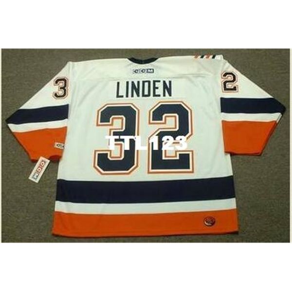 740 #32 trevor linden new york islanders 1999 ccm away home hockey jersey or custom any name or number retro jersey, Black
740 #32 trevor linden new york islanders 1999 ccm away home hockey jersey or custom any name or number retro jersey, Black