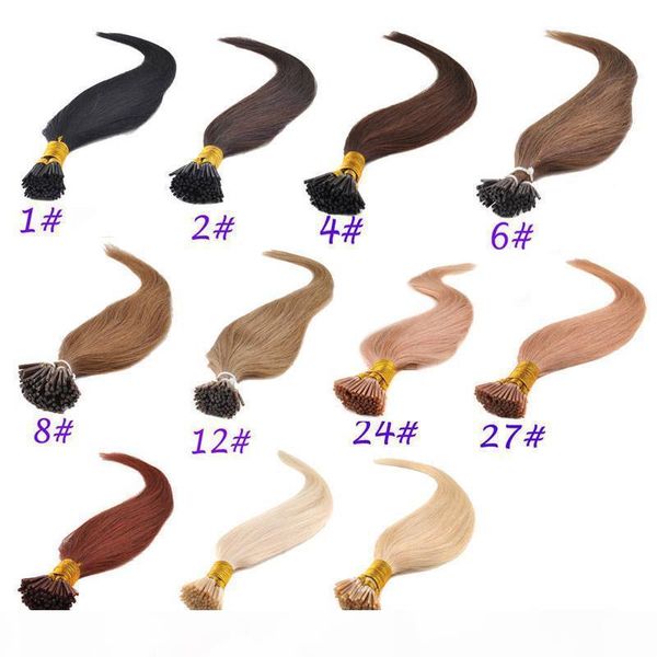 100g pack 1g s 16''18''20''22''24'' 100% human hair i tip hair extensions remy indian fact, Black
100g pack 1g s 16''18''20''22''24'' 100% human hair i tip hair extensions remy indian fact, Black