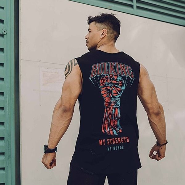 dhcbm sweat cotton men' brother fitness sleeveless t-shirt waistcoat muscle t-shirt summer loose sports vest large size vest tide iiye, White;black
dhcbm sweat cotton men' brother fitness sleeveless t-shirt waistcoat muscle t-shirt summer loose sports vest large size vest tide iiye, White;black