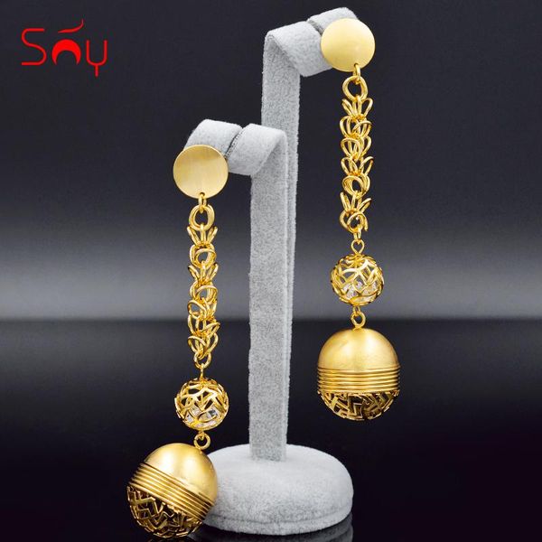 sunny jewelry cubic zirconia jewelry big earrings long drop dangle earrings for women trendy ball findings for wedding, Silver
sunny jewelry cubic zirconia jewelry big earrings long drop dangle earrings for women trendy ball findings for wedding, Silver