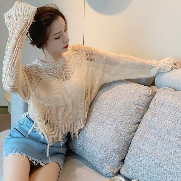 2020 new hollow-out design coatirregular holesshoulder thin knitted sun-proof blouse for women 2020 new hollow-out design coatirregu, White;black
2020 new hollow-out design coatirregular holesshoulder thin knitted sun-proof blouse for women 2020 new hollow-out design coatirregu, White;black