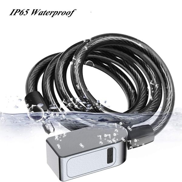 fingerprint bicycle lock smart anti-thief bike lock keyless usb charge ip65 waterproof long standby time electric bike lock
fingerprint bicycle lock smart anti-thief bike lock keyless usb charge ip65 waterproof long standby time electric bike lock