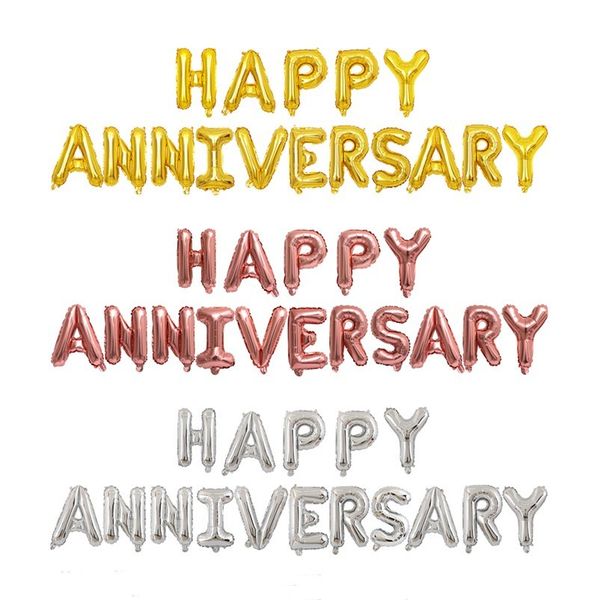kuchang 16pcs 16inch happy anniversary letter foil balloons aluminum balloon anniversary memorial day party supplies 1027
kuchang 16pcs 16inch happy anniversary letter foil balloons aluminum balloon anniversary memorial day party supplies 1027