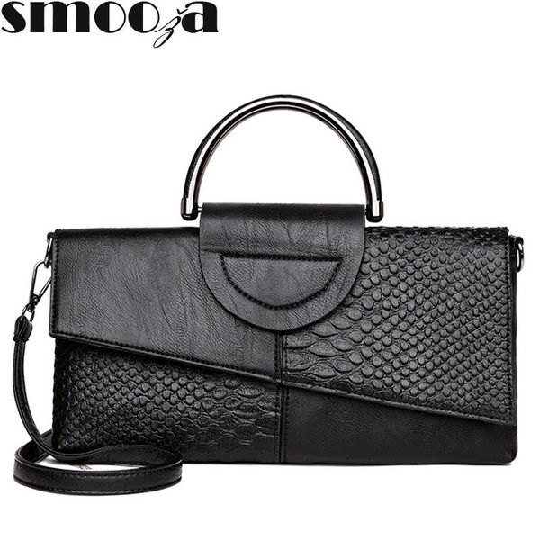 smooza 2020 новые моды крокодил pattern день сцепления женская кожаная сумка одно плечо crossbody сумка soft black мешок женщин
smooza 2020 новые моды крокодил pattern день сцепления женская кожаная сумка одно плечо crossbody сумка soft black мешок женщин