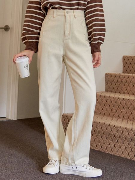 dazy high waist slant pocket jeans g4my#, Blue 
dazy high waist slant pocket jeans g4my#, Blue