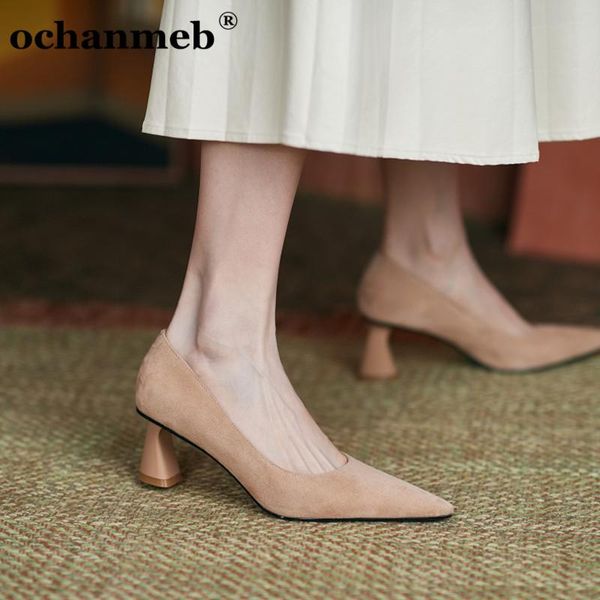 dress shoes ochanmeb 2021 spring natural genuine sheep suede leather pumps women high heeled pointed toe nude office work shoe, Black
dress shoes ochanmeb 2021 spring natural genuine sheep suede leather pumps women high heeled pointed toe nude office work shoe, Black