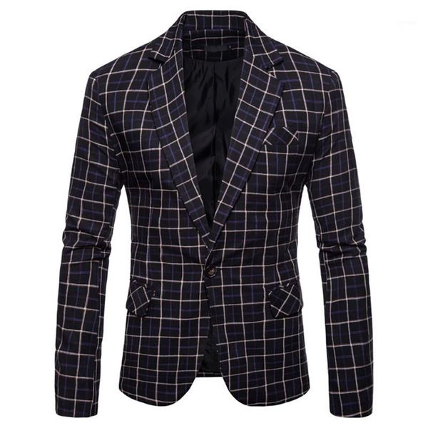 2019 new men's slim button suit plaid turn-down collor solid jacket coat feste jacke mantel karierte jacke1, White;black
2019 new men's slim button suit plaid turn-down collor solid jacket coat feste jacke mantel karierte jacke1, White;black
