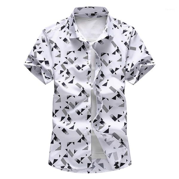 2020 summer shirt men casual short sleeve beach hawaii shirt print floral holiday slim fit male button plus size -7xl1, White;black
2020 summer shirt men casual short sleeve beach hawaii shirt print floral holiday slim fit male button plus size -7xl1, White;black