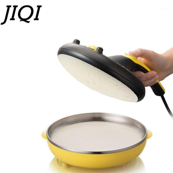 jiqi automatic crepe maker non-stick pizza pancake machine household cooking kitchen application spring roll electric baking pan1
jiqi automatic crepe maker non-stick pizza pancake machine household cooking kitchen application spring roll electric baking pan1