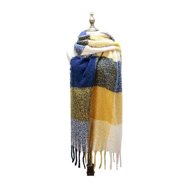 women fashion scarf soft neck warm tassel long shawls echarpe femme winter neck stole 201224, Blue;gray
women fashion scarf soft neck warm tassel long shawls echarpe femme winter neck stole 201224, Blue;gray