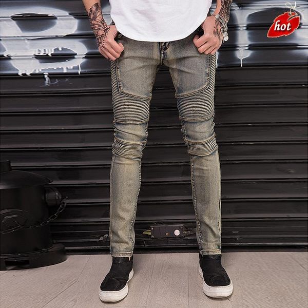 2019 spring fashion ripped jeans men's retro elasticity slim streetwear comfortable male casual denim pencil trousers o8r21, Blue
2019 spring fashion ripped jeans men's retro elasticity slim streetwear comfortable male casual denim pencil trousers o8r21, Blue
