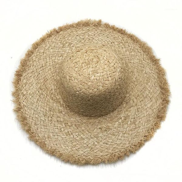 wide brim hats crochet rafia women sunhat foldable straw hat lafitel hand-woven beach cap sunshade sombrero female lady vintage 56cm1, Blue;gray
wide brim hats crochet rafia women sunhat foldable straw hat lafitel hand-woven beach cap sunshade sombrero female lady vintage 56cm1, Blue;gray