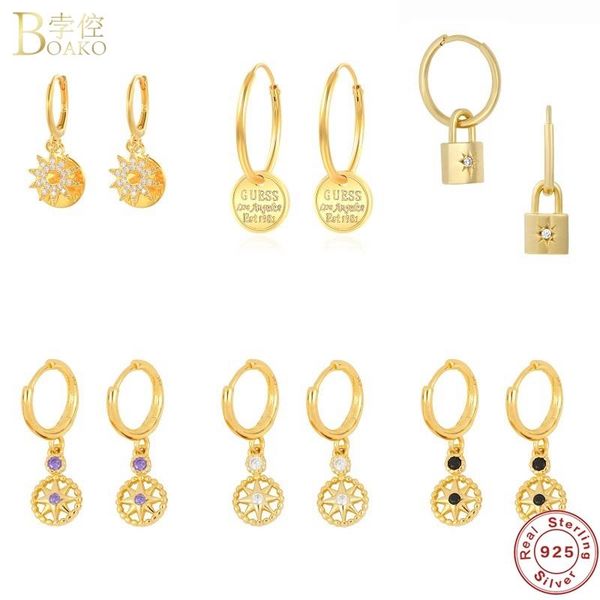 hoop & huggie boako geometric star disc pendant earings s925 sterling silver drop eearrings for women piercing earring fine jewelry pendient, Golden;silver
hoop & huggie boako geometric star disc pendant earings s925 sterling silver drop eearrings for women piercing earring fine jewelry pendient, Golden;silver