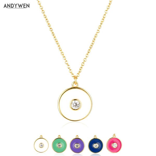 andywen new 925 sterling silver gold white enamel coins pendant long chain jewelry fashion 2020 rock punk jewels q1219, Golden;silver
andywen new 925 sterling silver gold white enamel coins pendant long chain jewelry fashion 2020 rock punk jewels q1219, Golden;silver