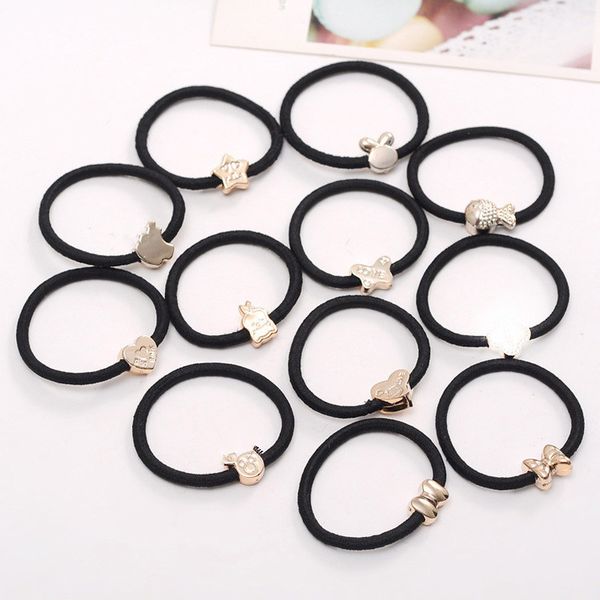 10pcs/lot new korean accessories for women black elastic rubber bands girls lovely hair ropes ponytail holder
10pcs/lot new korean accessories for women black elastic rubber bands girls lovely hair ropes ponytail holder