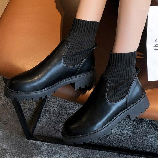 women's sock ankle single shoes lace-up bare boots square heel short booties dropshipping low price discount woman man style1, Black
women's sock ankle single shoes lace-up bare boots square heel short booties dropshipping low price discount woman man style1, Black