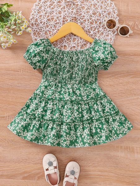 baby ditsy floral shirred layered dress she, Red;yellow
baby ditsy floral shirred layered dress she, Red;yellow