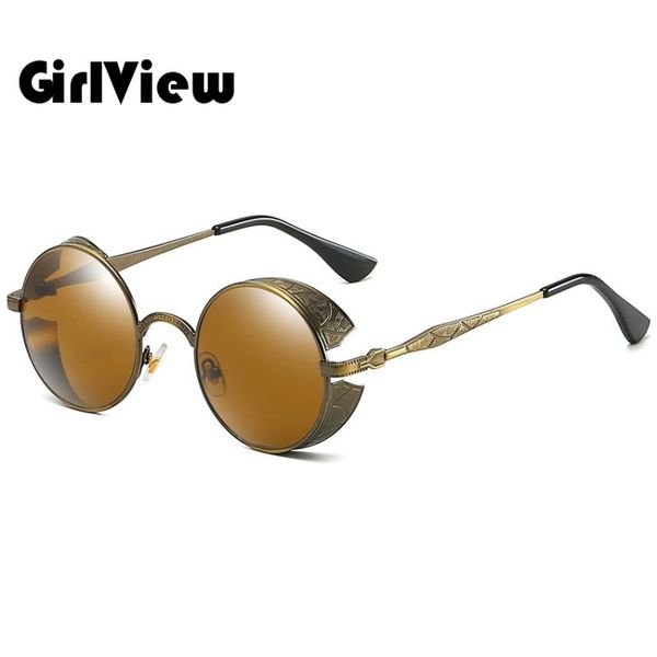 girlview round metal steampunk sunglasses men women fashion glasses brand design vintage sunglasses uv400, White;black
girlview round metal steampunk sunglasses men women fashion glasses brand design vintage sunglasses uv400, White;black