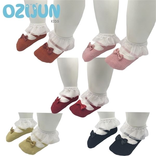 5 pairs a lot anti-slip lace infant 0-12m newborn baby five different color set toddler socks y201009, Pink;yellow
5 pairs a lot anti-slip lace infant 0-12m newborn baby five different color set toddler socks y201009, Pink;yellow