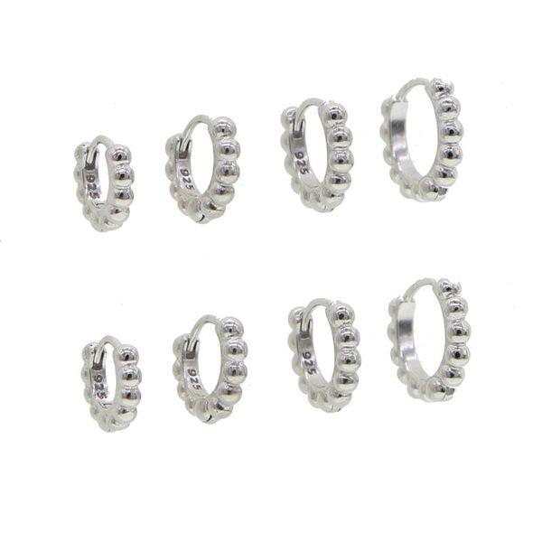 925 sterling silver & gold color small circle hoop earrings for women birthday simple fashion new jewelry gift, Golden;silver
925 sterling silver & gold color small circle hoop earrings for women birthday simple fashion new jewelry gift, Golden;silver
