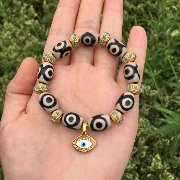 snbq2 natural beads agate crystal green pine 18k plate beads chain devil's eye bracelet tibetan agate bracelet jewelry 92fxp, Golden;silver
snbq2 natural beads agate crystal green pine 18k plate beads chain devil's eye bracelet tibetan agate bracelet jewelry 92fxp, Golden;silver