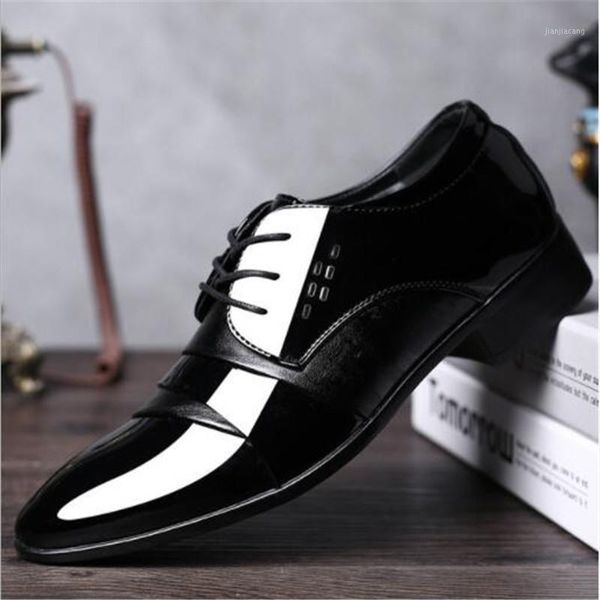 2020 new men dress shoes men formal shoes leather luxury fashion groom wedding oxford dress plus size1, Black
2020 new men dress shoes men formal shoes leather luxury fashion groom wedding oxford dress plus size1, Black