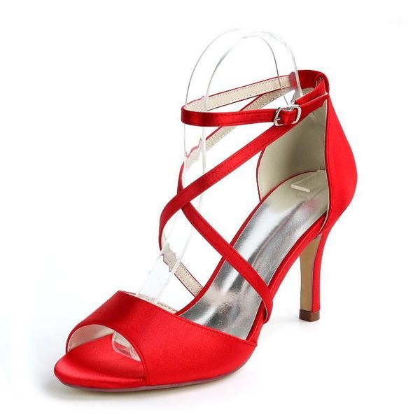 sandals elegant satin evening dress crossed bands ankle strap lady high heels summer party prom office shoes stelitto show pumps1, Black
sandals elegant satin evening dress crossed bands ankle strap lady high heels summer party prom office shoes stelitto show pumps1, Black
