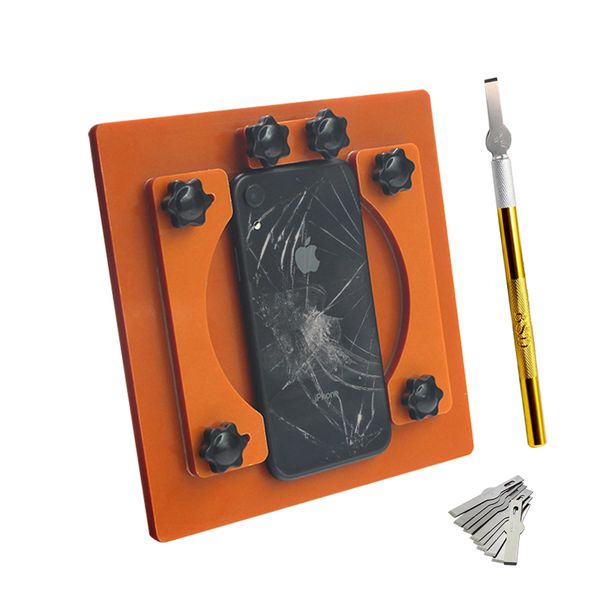back cover disassembling clamping holder for iphone 8/8 plus/x/xs/xr/xs max screen glass removing phone fixture repair tool
back cover disassembling clamping holder for iphone 8/8 plus/x/xs/xr/xs max screen glass removing phone fixture repair tool