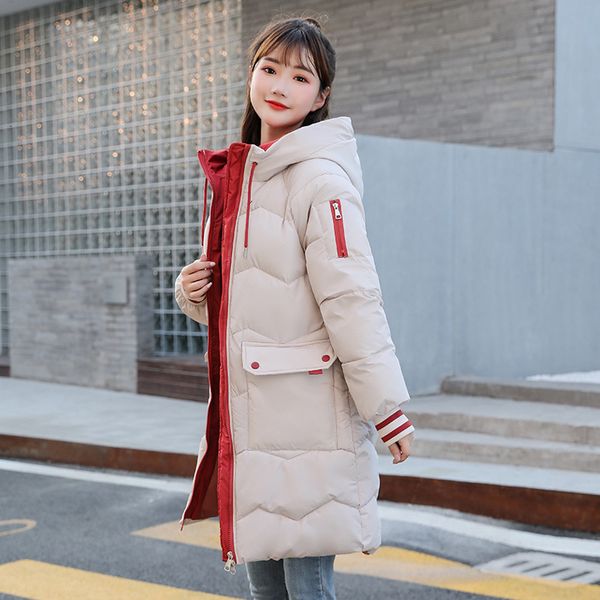 2021 new jacket for women's middle school and long style hong kong korean version loose college small fresh cotton coat isa4, Black
2021 new jacket for women's middle school and long style hong kong korean version loose college small fresh cotton coat isa4, Black