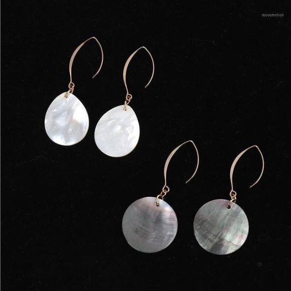 round white black butterfly shell dangle earrings gold color brincos pendientes jewelry for women1, Silver
round white black butterfly shell dangle earrings gold color brincos pendientes jewelry for women1, Silver