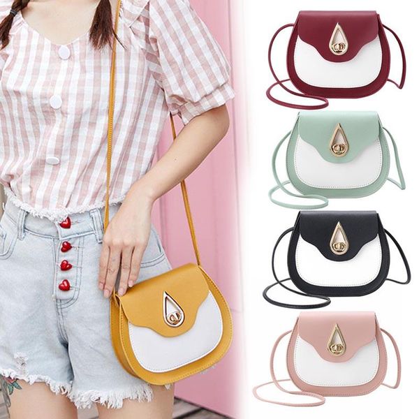 women pu leather shoulder bag waterdrop lock buckle girls crossbody bags -opk
women pu leather shoulder bag waterdrop lock buckle girls crossbody bags -opk