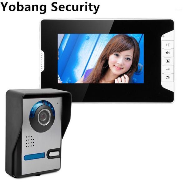 yobang security hip 7"video color monitor kit the door video phone the doorbell intercom bell doorbell night vision camera1
yobang security hip 7"video color monitor kit the door video phone the doorbell intercom bell doorbell night vision camera1