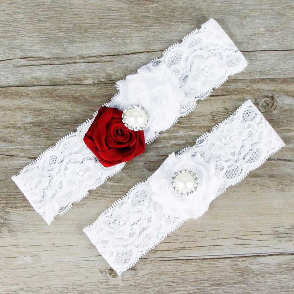 1 set leg garter wedding bridal lace flower pearl thigh ring bridal shower, Black;white
1 set leg garter wedding bridal lace flower pearl thigh ring bridal shower, Black;white