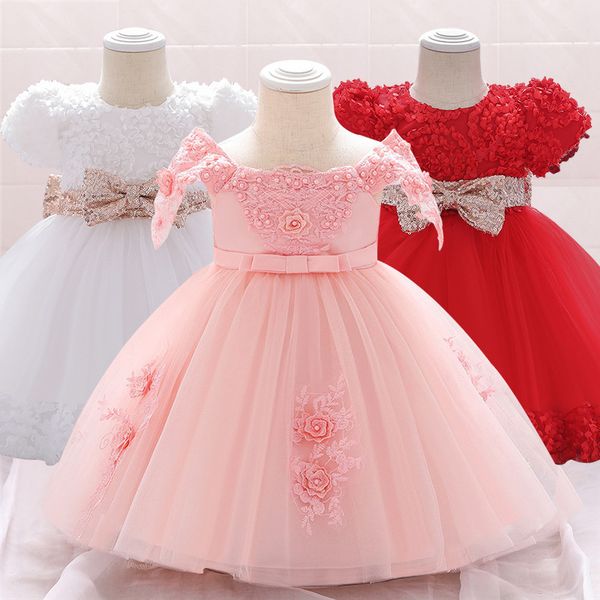flower girls wedding dress baby girls christening cake dresses for party occasion kids 1 year baby girl birthday dress lj200827, Red;yellow
flower girls wedding dress baby girls christening cake dresses for party occasion kids 1 year baby girl birthday dress lj200827, Red;yellow