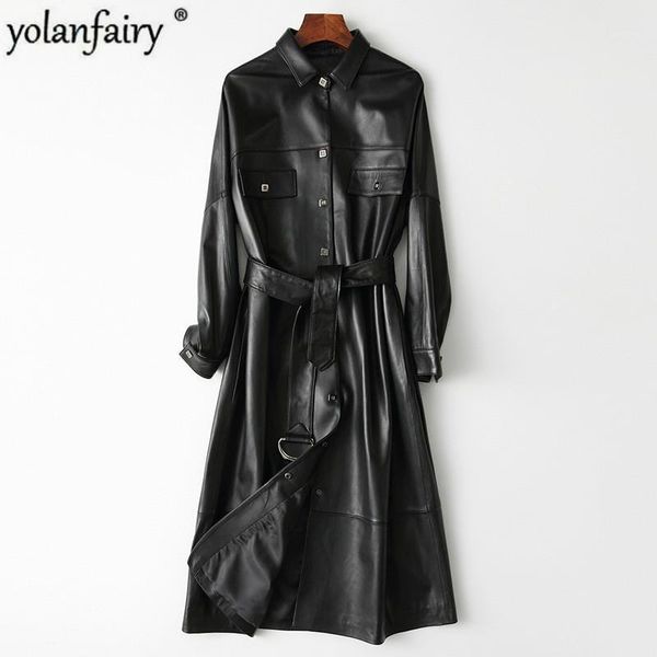 genuine leather jacket women clothes long 100% sheepskin coat spring autumn leather coats chaqueta cuero mujer 2020 kj41301, Black
genuine leather jacket women clothes long 100% sheepskin coat spring autumn leather coats chaqueta cuero mujer 2020 kj41301, Black