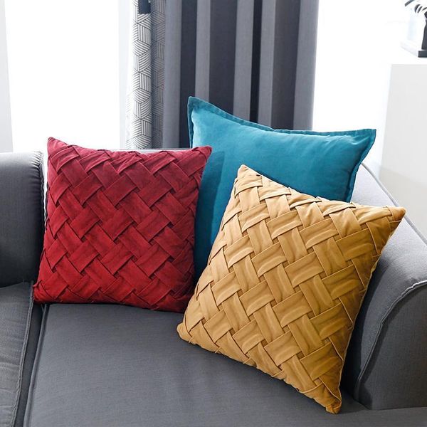 cushion/decorative pillow cilected handmade weave decorative throw covers soft plush cases square shams cushion for home decor1
cushion/decorative pillow cilected handmade weave decorative throw covers soft plush cases square shams cushion for home decor1
