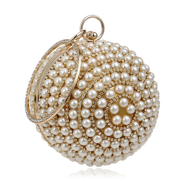 luxury women evening bags fashion pearl bag beaded diamonds lady handbags roud handle hand bag female party clutches small purse c1016
luxury women evening bags fashion pearl bag beaded diamonds lady handbags roud handle hand bag female party clutches small purse c1016