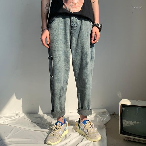 men's jeans spring men fashion wash retro straight casual denim pants man streetwear hip hop loose cowboy trousers male clothes1, Blue
men's jeans spring men fashion wash retro straight casual denim pants man streetwear hip hop loose cowboy trousers male clothes1, Blue