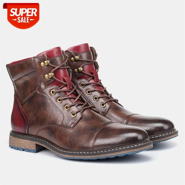 men boots comfy lace-up leather men's boots 2020 autumn fashion shoes man durable outsole men casual #rj15
men boots comfy lace-up leather men's boots 2020 autumn fashion shoes man durable outsole men casual #rj15