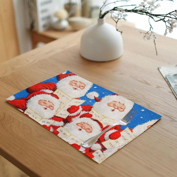 table napkin christmas series tablecloth 42x32cm santa claus cute dog kitchen restaurant decor western mat linen flag1
table napkin christmas series tablecloth 42x32cm santa claus cute dog kitchen restaurant decor western mat linen flag1