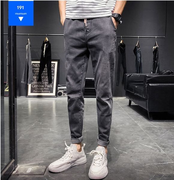 bmmk1 2019 men's trend autumn pants winter new corset tight loose harem pants couple personality capris tight and jeans pantstrend g3cb, Blue
bmmk1 2019 men's trend autumn pants winter new corset tight loose harem pants couple personality capris tight and jeans pantstrend g3cb, Blue
