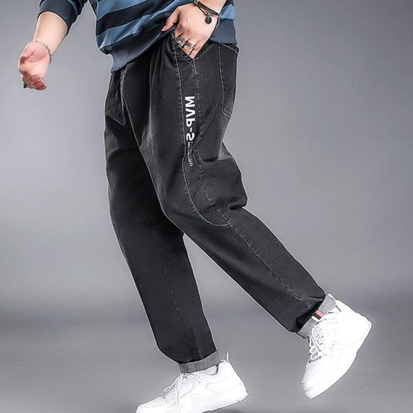 men's jeans street clothing denim wide leg pants large size men loose xl-7xl for fatty man, Blue
men's jeans street clothing denim wide leg pants large size men loose xl-7xl for fatty man, Blue