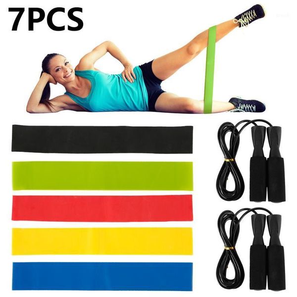 resistance bands 7pcs/set fitness and 3m jump rope yoga equipment exercise loop pilates strength training1
resistance bands 7pcs/set fitness and 3m jump rope yoga equipment exercise loop pilates strength training1