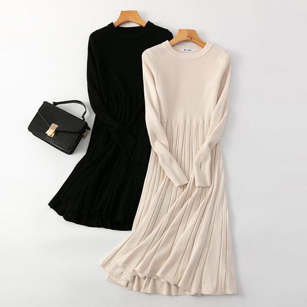 hlbcbg chic women long knit maxi sweater dress autumn winter knitted a line dress ribbed thick christmas pullover party dresses, Black;gray
hlbcbg chic women long knit maxi sweater dress autumn winter knitted a line dress ribbed thick christmas pullover party dresses, Black;gray