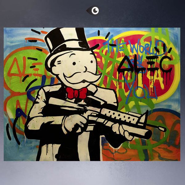 gun alec monopoly graffity home decoration handpainted &hd print oil painting on canvas wall art canvas pictures for living room 201008
gun alec monopoly graffity home decoration handpainted &hd print oil painting on canvas wall art canvas pictures for living room 201008