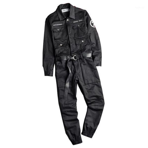 men's pants fashion harajuka mens long sleeve cargo overalls pockets hip hop rompers jumpsuit casual streetwear male clothes1, Black
men's pants fashion harajuka mens long sleeve cargo overalls pockets hip hop rompers jumpsuit casual streetwear male clothes1, Black