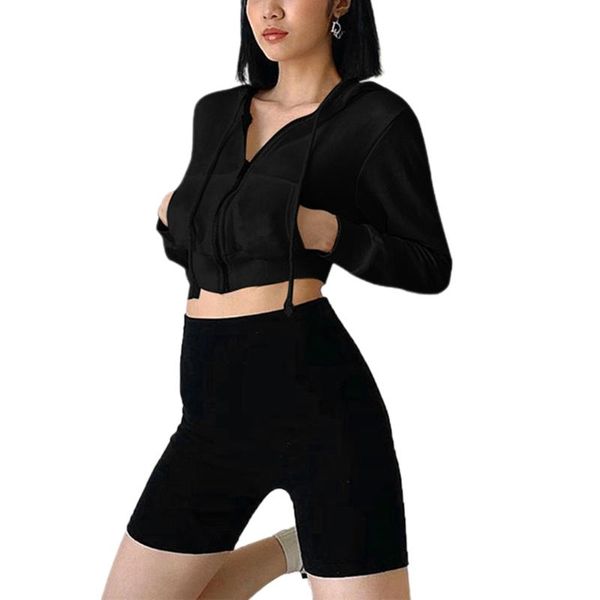 women's jackets women coat autumn outfits sweatshirt solid-color long-sleeves zipper pocket design open short hoodie with pockets for, Black;brown
women's jackets women coat autumn outfits sweatshirt solid-color long-sleeves zipper pocket design open short hoodie with pockets for, Black;brown