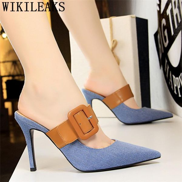 mules high heels women office shoes high heels stiletto dress shoes women brand lady chaussures femme, Black
mules high heels women office shoes high heels stiletto dress shoes women brand lady chaussures femme, Black